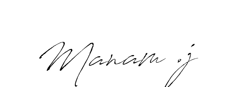 Use a signature maker to create a handwritten signature online. With this signature software, you can design (Antro_Vectra) your own signature for name Manam .j. Manam .j signature style 6 images and pictures png