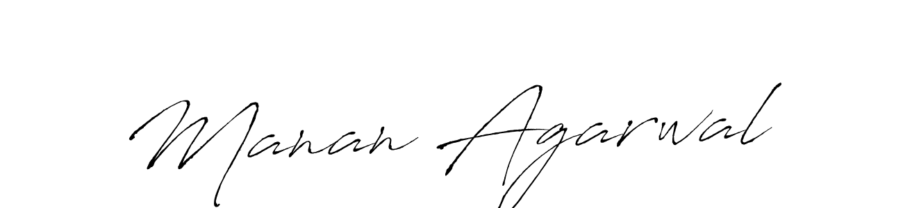 Manan Agarwal stylish signature style. Best Handwritten Sign (Antro_Vectra) for my name. Handwritten Signature Collection Ideas for my name Manan Agarwal. Manan Agarwal signature style 6 images and pictures png