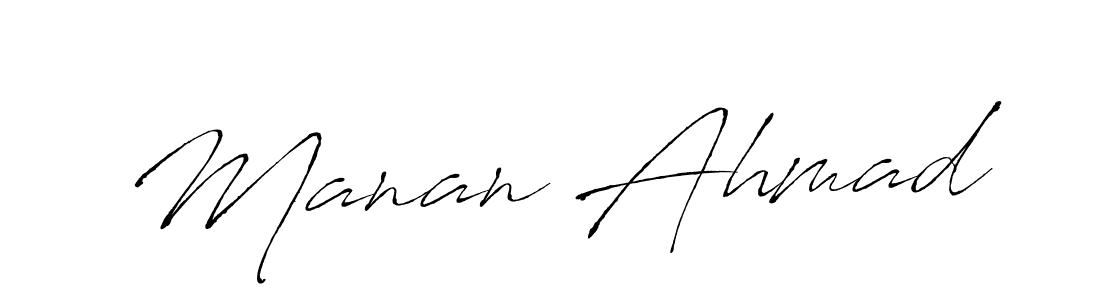 Make a beautiful signature design for name Manan Ahmad. Use this online signature maker to create a handwritten signature for free. Manan Ahmad signature style 6 images and pictures png