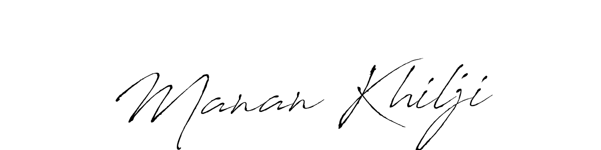 Similarly Antro_Vectra is the best handwritten signature design. Signature creator online .You can use it as an online autograph creator for name Manan Khilji. Manan Khilji signature style 6 images and pictures png