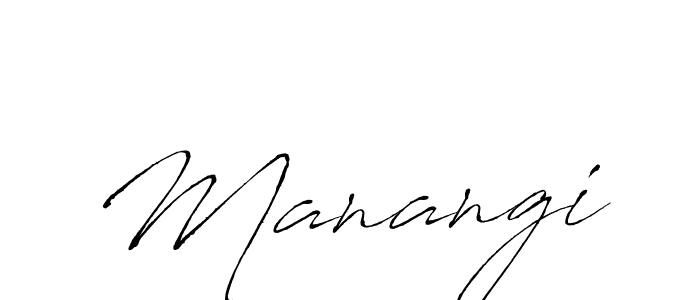 How to Draw Manangi signature style? Antro_Vectra is a latest design signature styles for name Manangi. Manangi signature style 6 images and pictures png