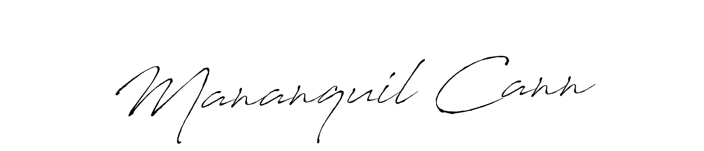 if you are searching for the best signature style for your name Mananquil Cann. so please give up your signature search. here we have designed multiple signature styles  using Antro_Vectra. Mananquil Cann signature style 6 images and pictures png