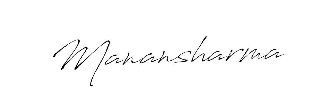 The best way (Antro_Vectra) to make a short signature is to pick only two or three words in your name. The name Manansharma include a total of six letters. For converting this name. Manansharma signature style 6 images and pictures png