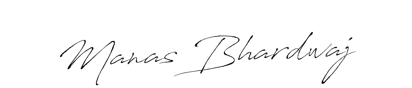Make a beautiful signature design for name Manas Bhardwaj. With this signature (Antro_Vectra) style, you can create a handwritten signature for free. Manas Bhardwaj signature style 6 images and pictures png