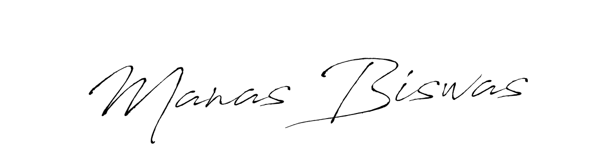 How to make Manas Biswas name signature. Use Antro_Vectra style for creating short signs online. This is the latest handwritten sign. Manas Biswas signature style 6 images and pictures png