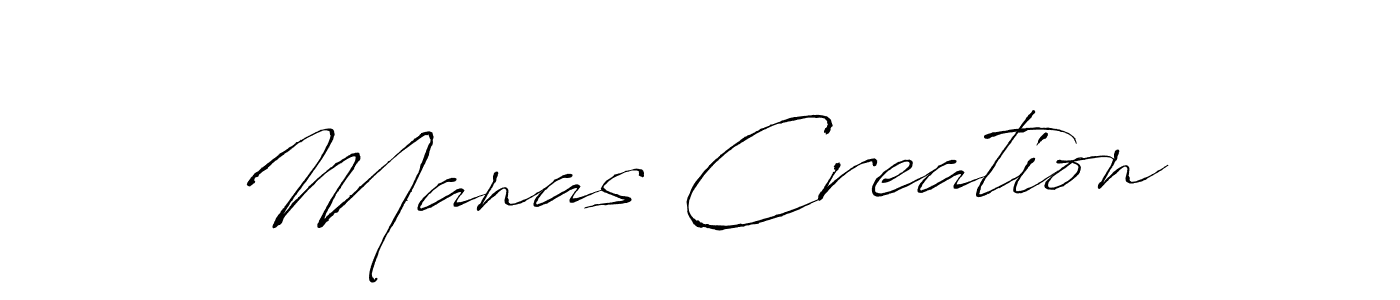 Similarly Antro_Vectra is the best handwritten signature design. Signature creator online .You can use it as an online autograph creator for name Manas Creation. Manas Creation signature style 6 images and pictures png