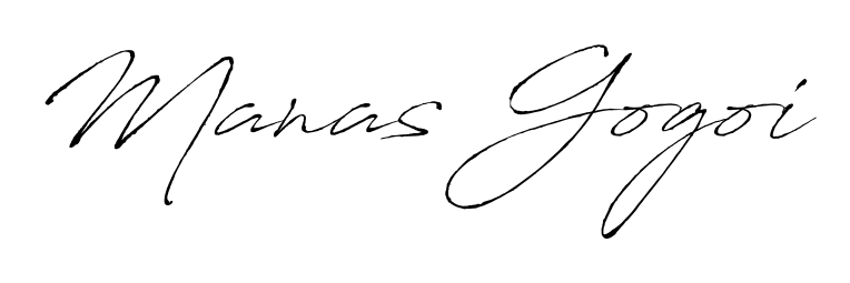A dynamic signature style for Manas Gogoi using Antro_Vectra script. Designed to look authentic, handwritten, and professional. Manas Gogoi signature style 6 images and pictures png