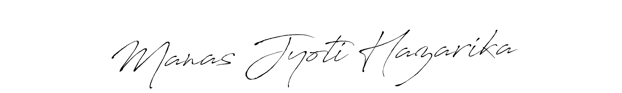 Design your own signature with our free online signature maker. With this signature software, you can create a handwritten (Antro_Vectra) signature for name Manas Jyoti Hazarika. Manas Jyoti Hazarika signature style 6 images and pictures png