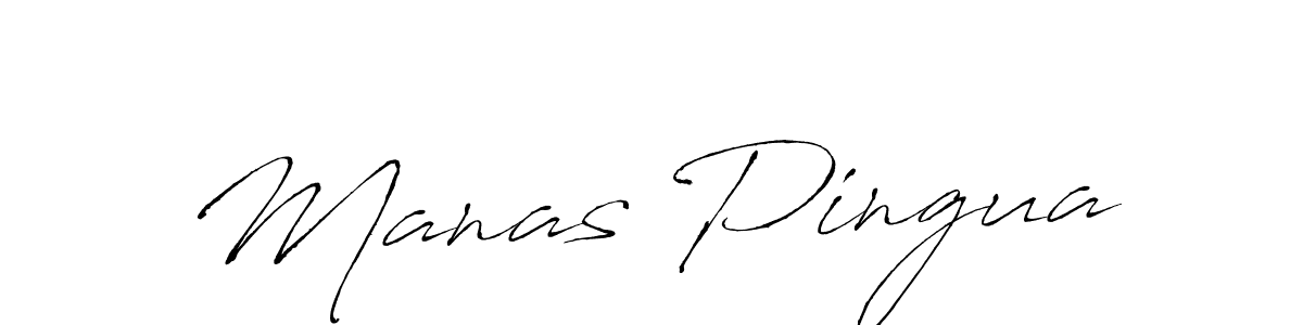 Design your own signature with our free online signature maker. With this signature software, you can create a handwritten (Antro_Vectra) signature for name Manas Pingua. Manas Pingua signature style 6 images and pictures png