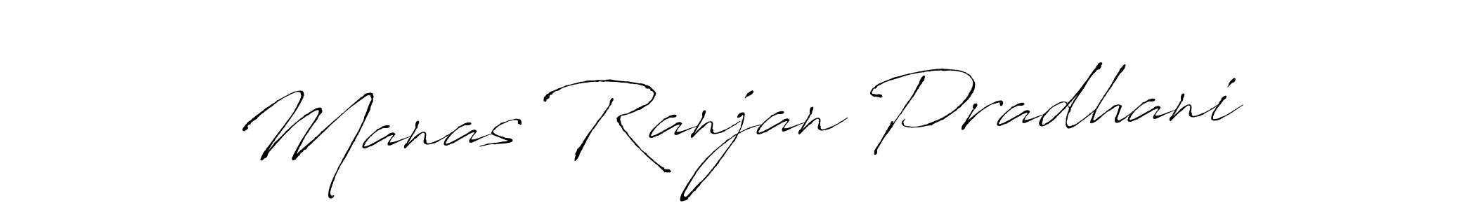 Make a beautiful signature design for name Manas Ranjan Pradhani. With this signature (Antro_Vectra) style, you can create a handwritten signature for free. Manas Ranjan Pradhani signature style 6 images and pictures png