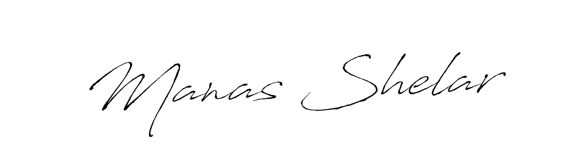 Design your own signature with our free online signature maker. With this signature software, you can create a handwritten (Antro_Vectra) signature for name Manas Shelar. Manas Shelar signature style 6 images and pictures png