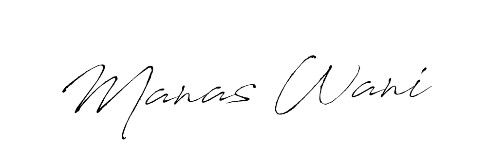 Also You can easily find your signature by using the search form. We will create Manas Wani name handwritten signature images for you free of cost using Antro_Vectra sign style. Manas Wani signature style 6 images and pictures png