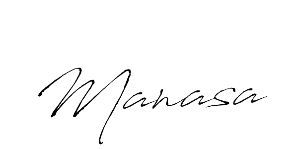 Manasa stylish signature style. Best Handwritten Sign (Antro_Vectra) for my name. Handwritten Signature Collection Ideas for my name Manasa. Manasa signature style 6 images and pictures png