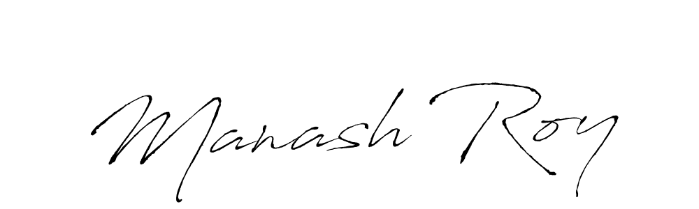 Create a beautiful signature design for name Manash Roy. With this signature (Antro_Vectra) fonts, you can make a handwritten signature for free. Manash Roy signature style 6 images and pictures png