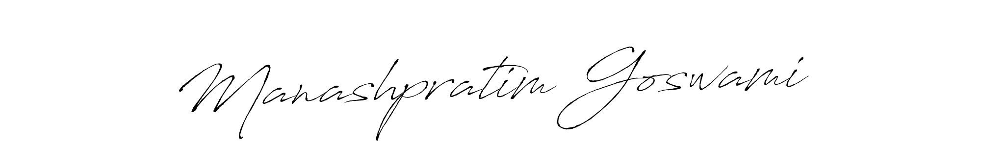 Make a short Manashpratim Goswami signature style. Manage your documents anywhere anytime using Antro_Vectra. Create and add eSignatures, submit forms, share and send files easily. Manashpratim Goswami signature style 6 images and pictures png