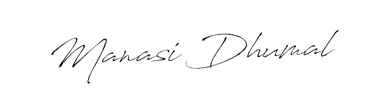 It looks lik you need a new signature style for name Manasi Dhumal. Design unique handwritten (Antro_Vectra) signature with our free signature maker in just a few clicks. Manasi Dhumal signature style 6 images and pictures png