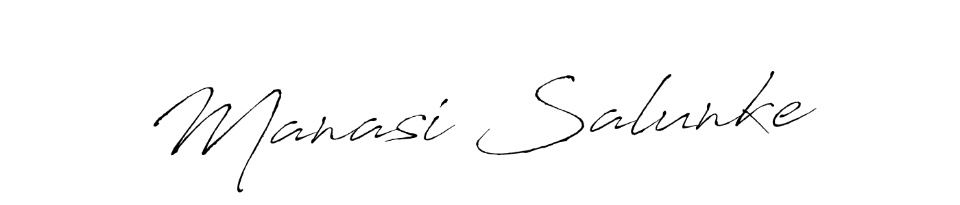Use a signature maker to create a handwritten signature online. With this signature software, you can design (Antro_Vectra) your own signature for name Manasi Salunke. Manasi Salunke signature style 6 images and pictures png