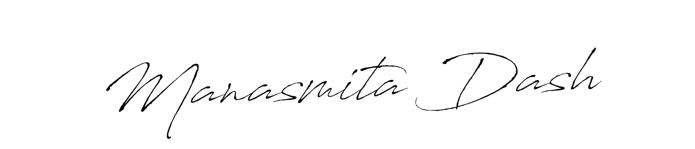 Manasmita Dash stylish signature style. Best Handwritten Sign (Antro_Vectra) for my name. Handwritten Signature Collection Ideas for my name Manasmita Dash. Manasmita Dash signature style 6 images and pictures png