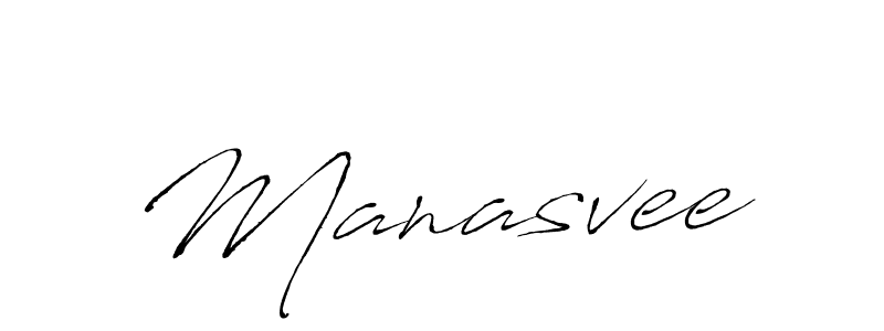 Make a beautiful signature design for name Manasvee. With this signature (Antro_Vectra) style, you can create a handwritten signature for free. Manasvee signature style 6 images and pictures png