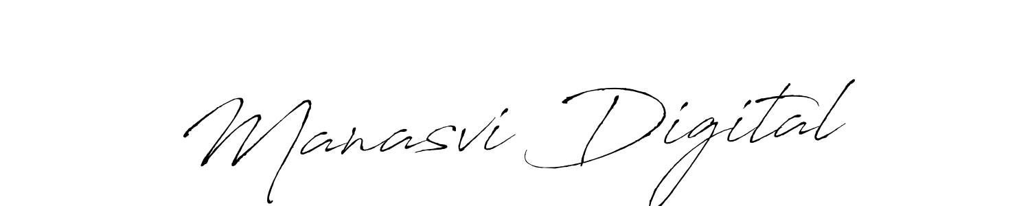 How to make Manasvi Digital signature? Antro_Vectra is a professional autograph style. Create handwritten signature for Manasvi Digital name. Manasvi Digital signature style 6 images and pictures png