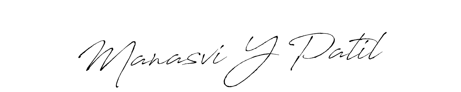 Also we have Manasvi Y Patil name is the best signature style. Create professional handwritten signature collection using Antro_Vectra autograph style. Manasvi Y Patil signature style 6 images and pictures png