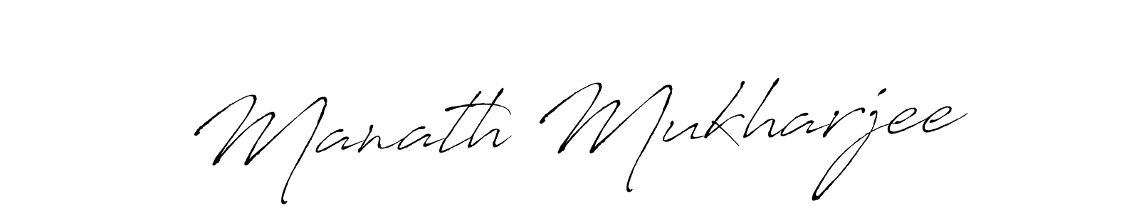 It looks lik you need a new signature style for name Manath Mukharjee. Design unique handwritten (Antro_Vectra) signature with our free signature maker in just a few clicks. Manath Mukharjee signature style 6 images and pictures png