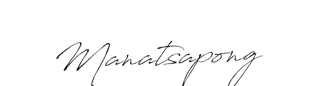 Manatsapong stylish signature style. Best Handwritten Sign (Antro_Vectra) for my name. Handwritten Signature Collection Ideas for my name Manatsapong. Manatsapong signature style 6 images and pictures png