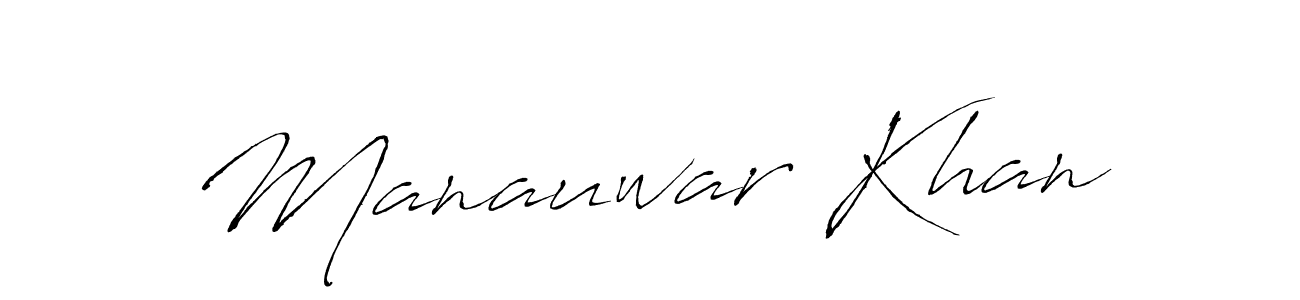 Also You can easily find your signature by using the search form. We will create Manauwar Khan name handwritten signature images for you free of cost using Antro_Vectra sign style. Manauwar Khan signature style 6 images and pictures png