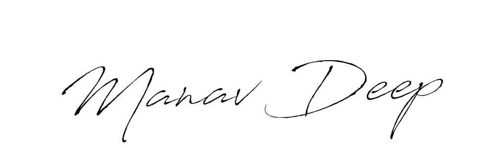 How to make Manav Deep name signature. Use Antro_Vectra style for creating short signs online. This is the latest handwritten sign. Manav Deep signature style 6 images and pictures png
