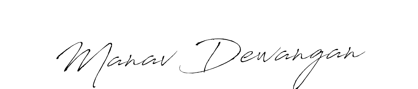 Also You can easily find your signature by using the search form. We will create Manav Dewangan name handwritten signature images for you free of cost using Antro_Vectra sign style. Manav Dewangan signature style 6 images and pictures png