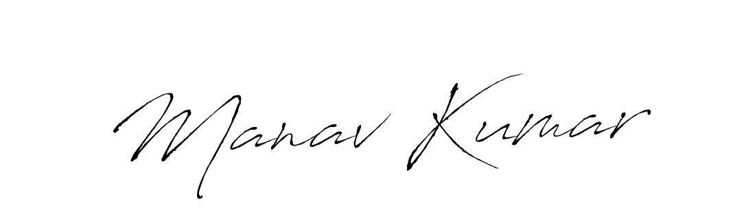 It looks lik you need a new signature style for name Manav Kumar. Design unique handwritten (Antro_Vectra) signature with our free signature maker in just a few clicks. Manav Kumar signature style 6 images and pictures png