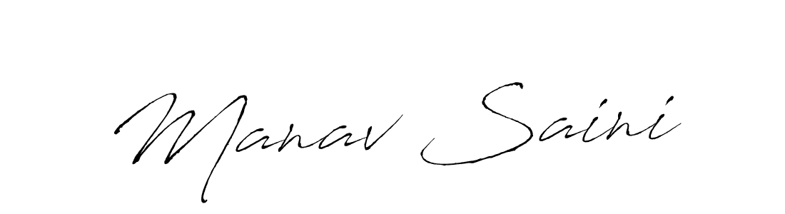 The best way (Antro_Vectra) to make a short signature is to pick only two or three words in your name. The name Manav Saini include a total of six letters. For converting this name. Manav Saini signature style 6 images and pictures png