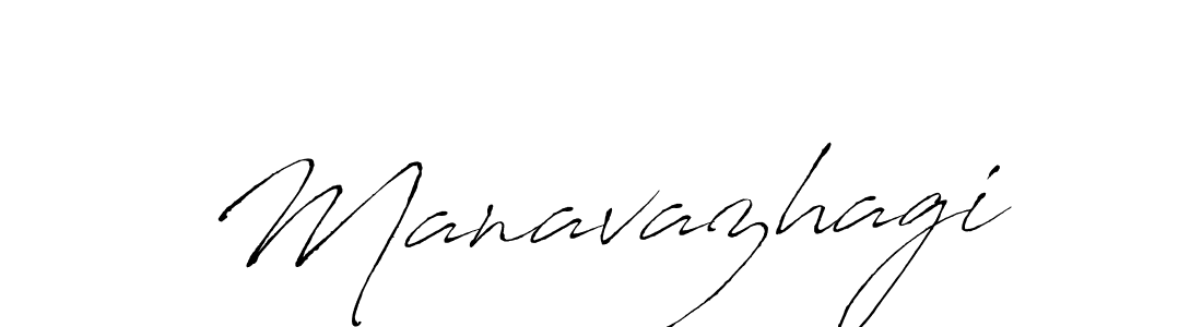 You should practise on your own different ways (Antro_Vectra) to write your name (Manavazhagi) in signature. don't let someone else do it for you. Manavazhagi signature style 6 images and pictures png