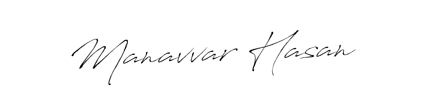 How to make Manavvar Hasan signature? Antro_Vectra is a professional autograph style. Create handwritten signature for Manavvar Hasan name. Manavvar Hasan signature style 6 images and pictures png
