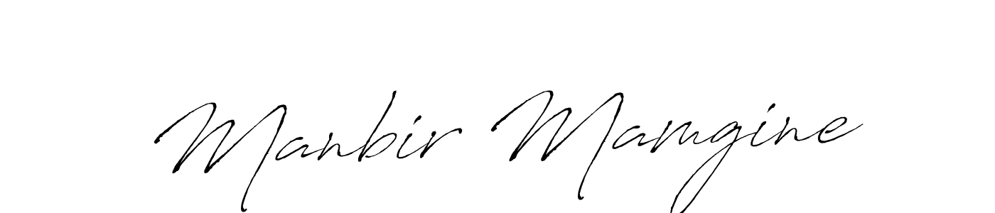 You can use this online signature creator to create a handwritten signature for the name Manbir Mamgine. This is the best online autograph maker. Manbir Mamgine signature style 6 images and pictures png