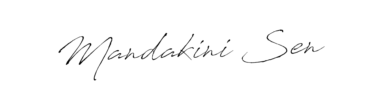 It looks lik you need a new signature style for name Mandakini Sen. Design unique handwritten (Antro_Vectra) signature with our free signature maker in just a few clicks. Mandakini Sen signature style 6 images and pictures png