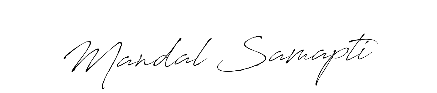 This is the best signature style for the Mandal Samapti name. Also you like these signature font (Antro_Vectra). Mix name signature. Mandal Samapti signature style 6 images and pictures png