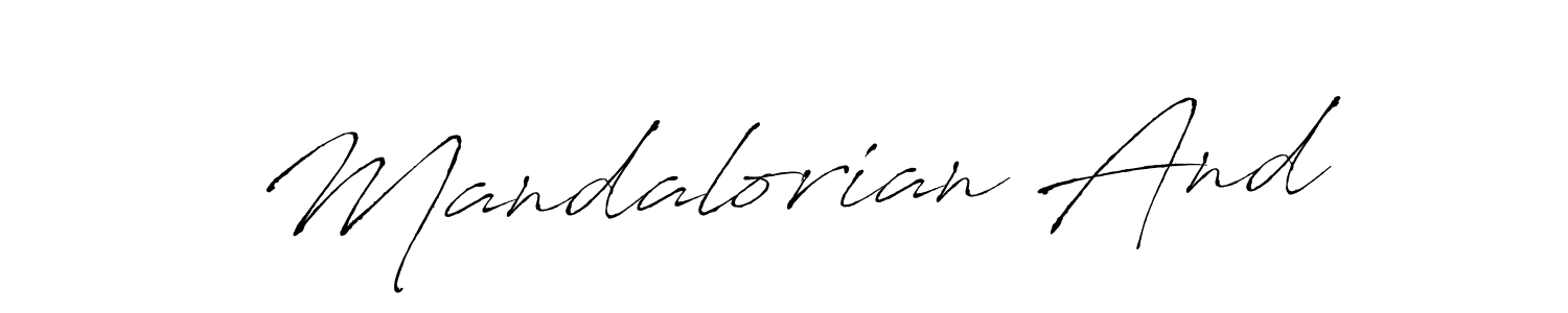 Make a beautiful signature design for name Mandalorian And. Use this online signature maker to create a handwritten signature for free. Mandalorian And signature style 6 images and pictures png