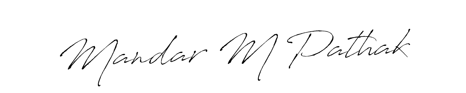 Also You can easily find your signature by using the search form. We will create Mandar M Pathak name handwritten signature images for you free of cost using Antro_Vectra sign style. Mandar M Pathak signature style 6 images and pictures png