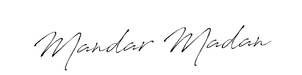 You should practise on your own different ways (Antro_Vectra) to write your name (Mandar Madan) in signature. don't let someone else do it for you. Mandar Madan signature style 6 images and pictures png