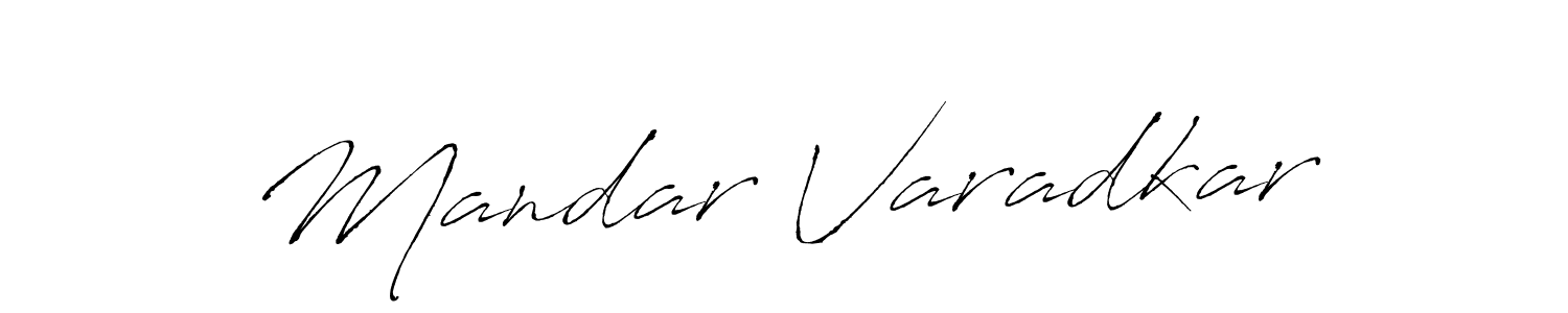 The best way (Antro_Vectra) to make a short signature is to pick only two or three words in your name. The name Mandar Varadkar include a total of six letters. For converting this name. Mandar Varadkar signature style 6 images and pictures png