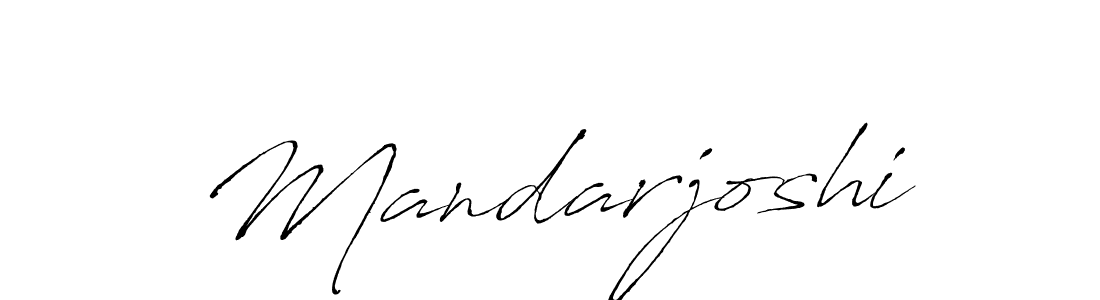 You should practise on your own different ways (Antro_Vectra) to write your name (Mandarjoshi) in signature. don't let someone else do it for you. Mandarjoshi signature style 6 images and pictures png