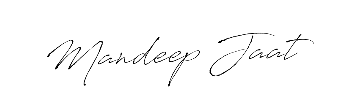 Mandeep Jaat stylish signature style. Best Handwritten Sign (Antro_Vectra) for my name. Handwritten Signature Collection Ideas for my name Mandeep Jaat. Mandeep Jaat signature style 6 images and pictures png