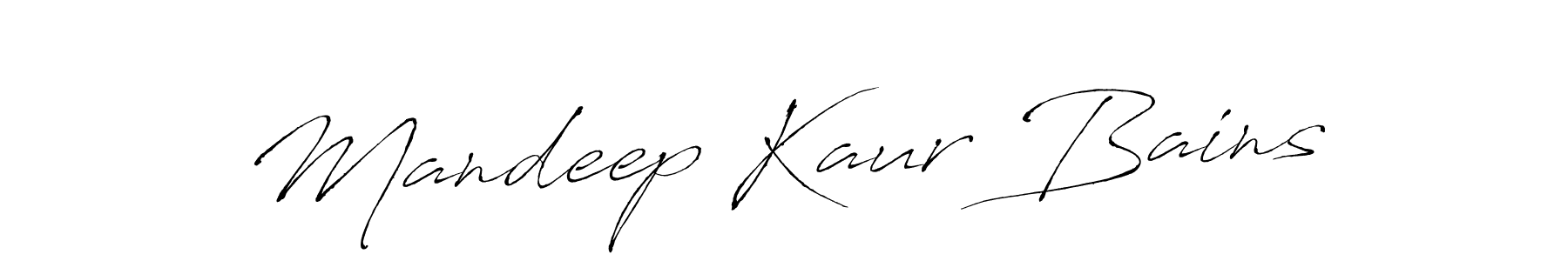 Also You can easily find your signature by using the search form. We will create Mandeep Kaur Bains name handwritten signature images for you free of cost using Antro_Vectra sign style. Mandeep Kaur Bains signature style 6 images and pictures png