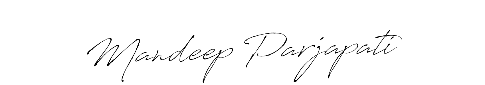 Make a beautiful signature design for name Mandeep Parjapati. Use this online signature maker to create a handwritten signature for free. Mandeep Parjapati signature style 6 images and pictures png