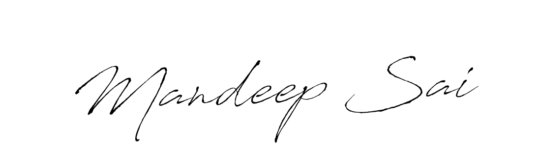 It looks lik you need a new signature style for name Mandeep Sai. Design unique handwritten (Antro_Vectra) signature with our free signature maker in just a few clicks. Mandeep Sai signature style 6 images and pictures png
