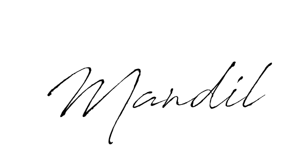 Make a beautiful signature design for name Mandil. Use this online signature maker to create a handwritten signature for free. Mandil signature style 6 images and pictures png