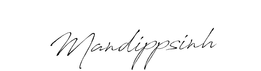 You should practise on your own different ways (Antro_Vectra) to write your name (Mandippsinh) in signature. don't let someone else do it for you. Mandippsinh signature style 6 images and pictures png