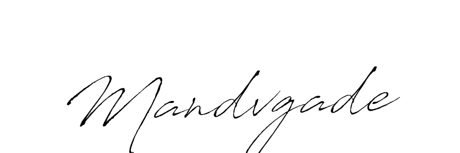 Mandvgade stylish signature style. Best Handwritten Sign (Antro_Vectra) for my name. Handwritten Signature Collection Ideas for my name Mandvgade. Mandvgade signature style 6 images and pictures png