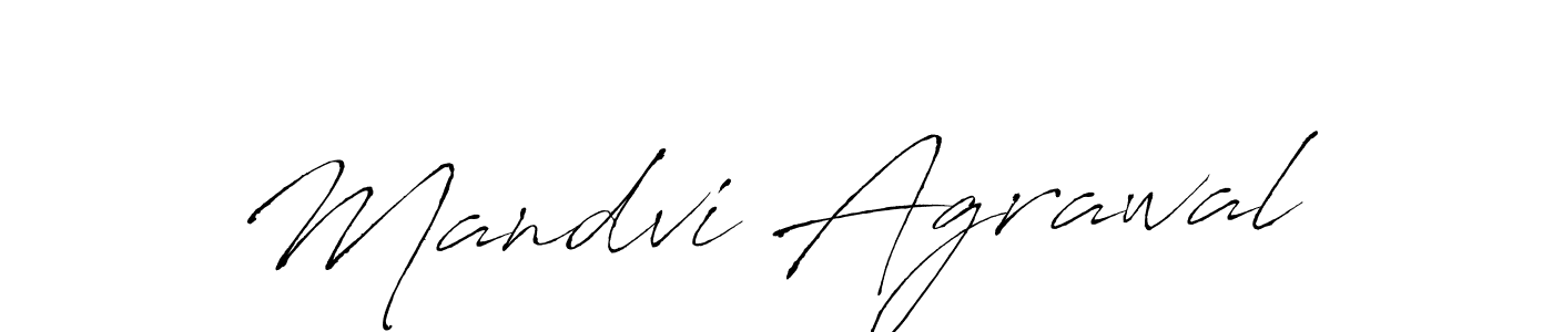 Make a beautiful signature design for name Mandvi Agrawal. Use this online signature maker to create a handwritten signature for free. Mandvi Agrawal signature style 6 images and pictures png